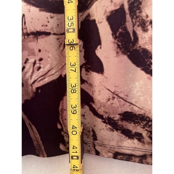 Dana Buchman XL Sleeveless Floral Printed Dress Brown Beige Comfortable Y2K - Picture 16 of 16